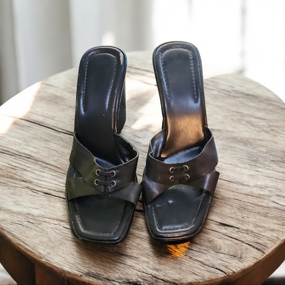 Black Women's Slide Sandals